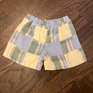 The Beaufort Bonnet Company Plaid Shorts - Yellow and Blue
